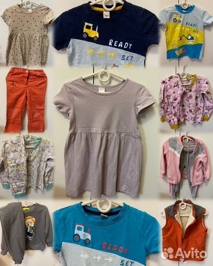 Пакет вещей на девочку 98 размер