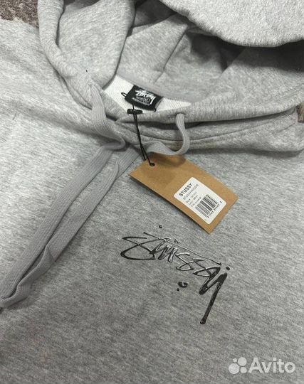 Худи Stussy Mercury grey оригинал