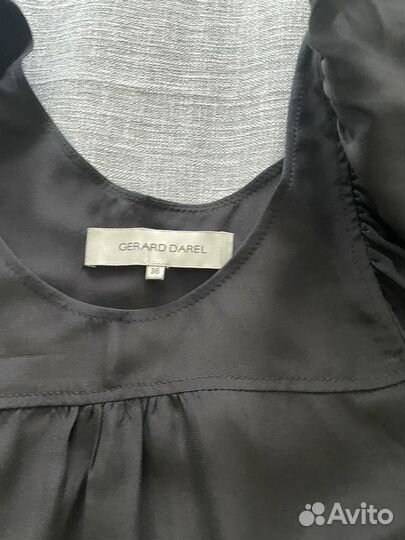 Платье из шелка Gerard Darel