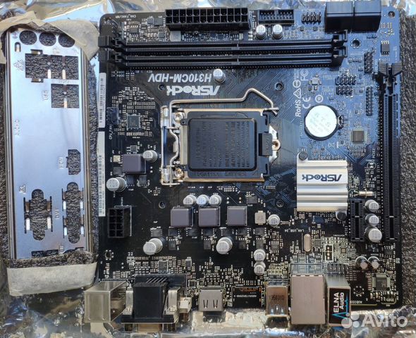 Материнская плата asrock H310M-HDV купить в Москве | Электроника | Авито
