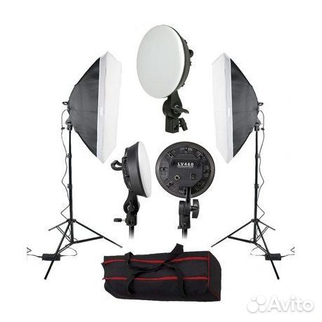 Комплект griflv460 светодиодного постоянного света