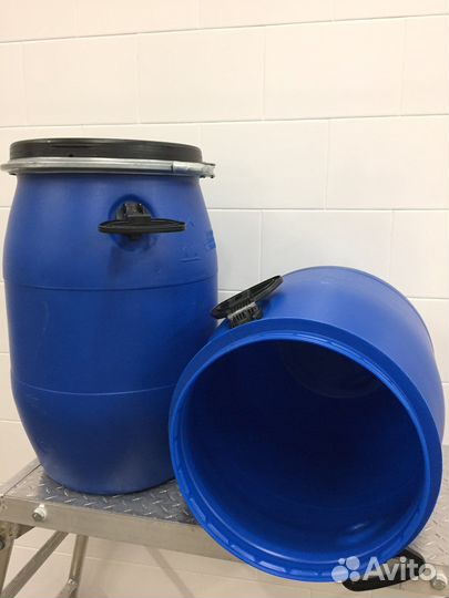 Пластиковые бочки (пищевые) 65л