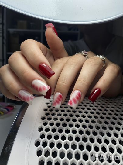 Наращивание ногтей покрытие