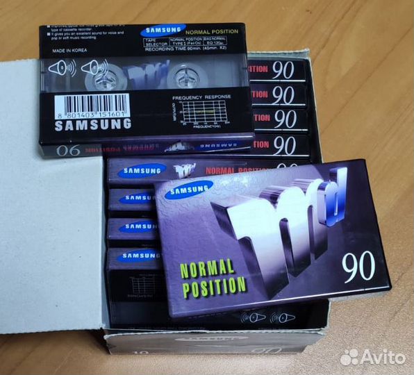 Аудиокассеты запечатанные