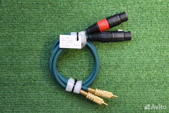 XLR-RCA Hitachi LC-OFC, Japan