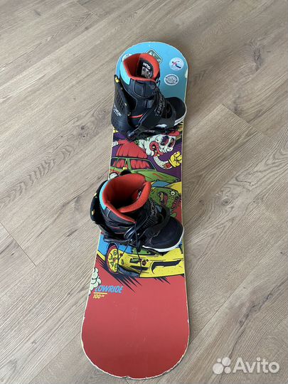 Сноуборд комплект детский 100см