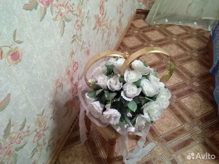 Букет свадебный на автомобиль