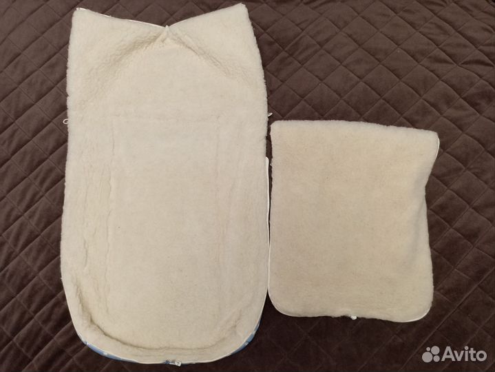 Зимний конверт в коляску