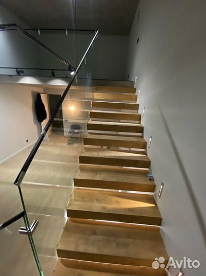 Стеклянные перила / Перила из стекла