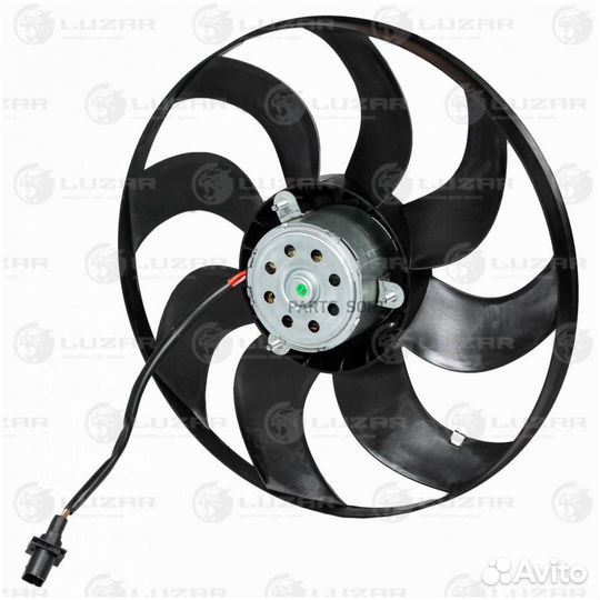 Luzar LFC1805 Э/вентилятор охл. для а/м Skoda Fabi