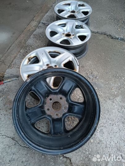 Литые диски r 17 5x114 3 toyota бу