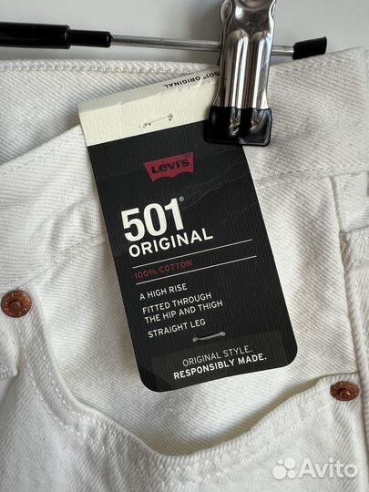 Джинсы Levi's 501 (новые с биркой)