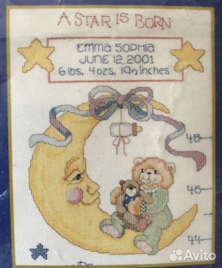 Набор для вышивания крестиком, раритет Bucilla