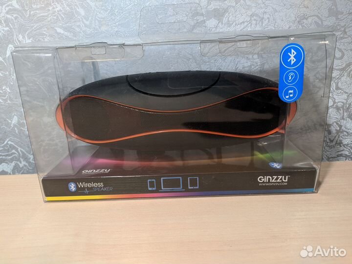 Колонка беспроводная Ginzzu GM-997B