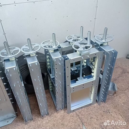 Ножевая задвижка с ручным приводом