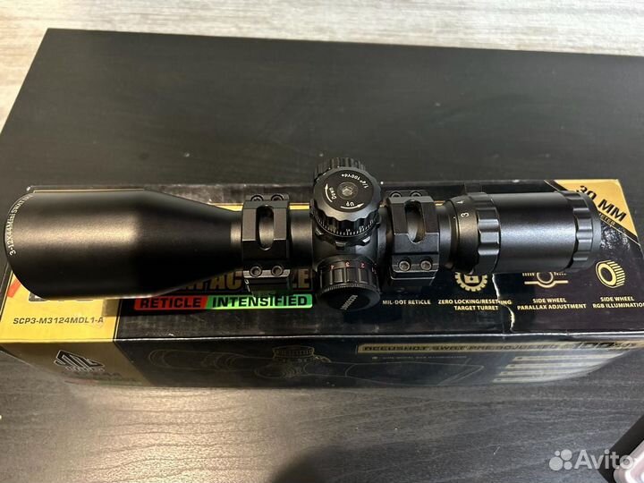 Оптический прицел leapers accushot 3-12x44
