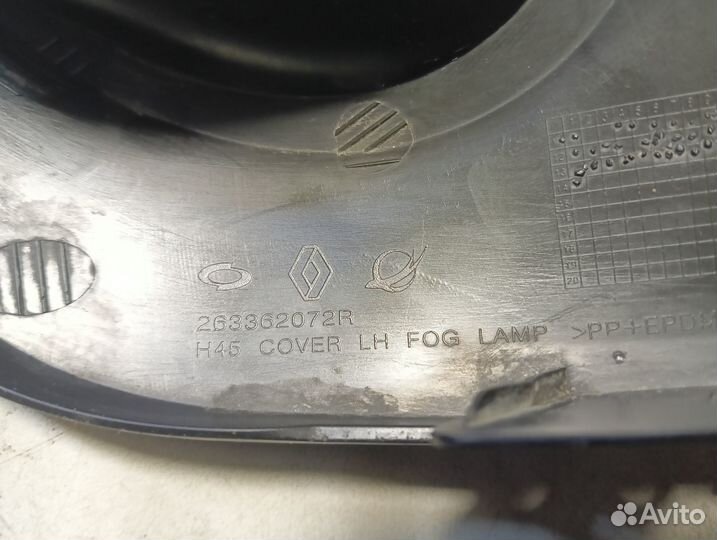 Накладки птф Рено Колеос