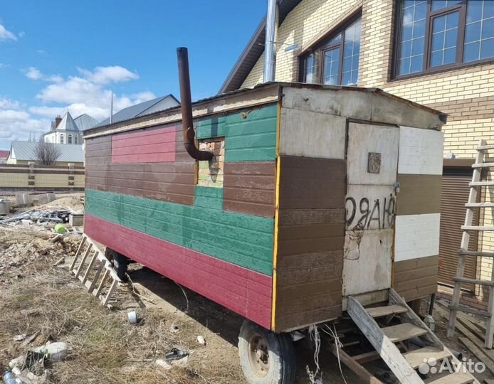 Вагончик бытовка на колесах