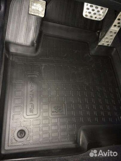 Hyundai Santa Fe 3 коврики в салон оригинальные