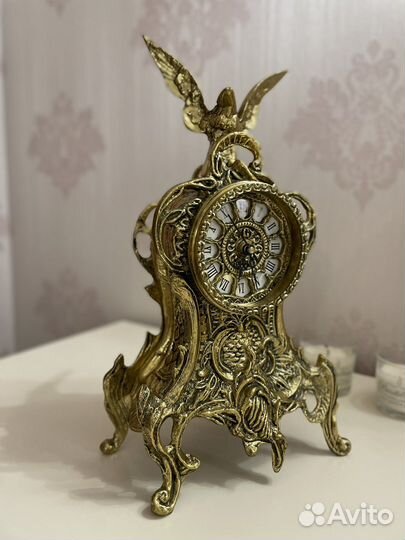 Антикварные часы из бронзы Португалия