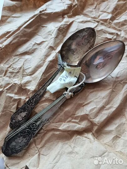 Ложка серебро 875 СССР