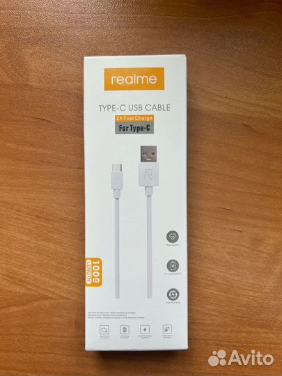 Быстрая зарядка type c USB cable Realme