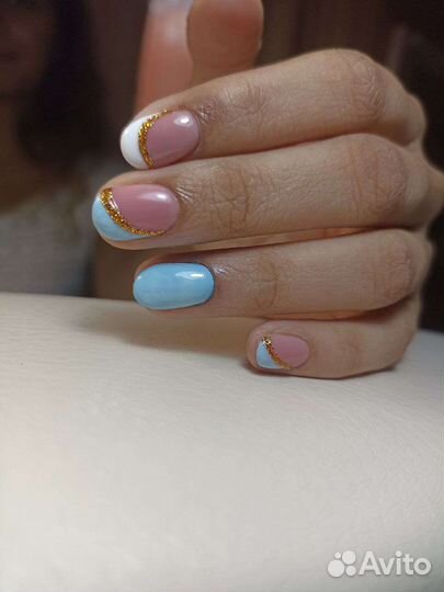 Маникюр с покрытием гель-лаком