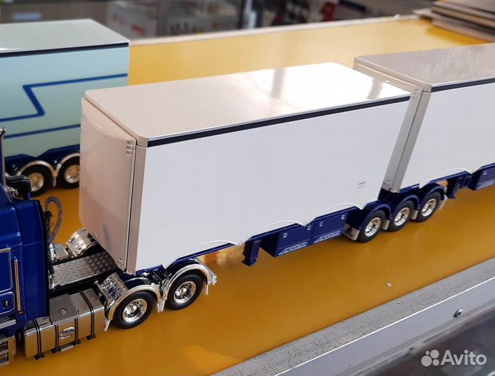 1/50 полуприцеп сдвоенный фура Drake WSI