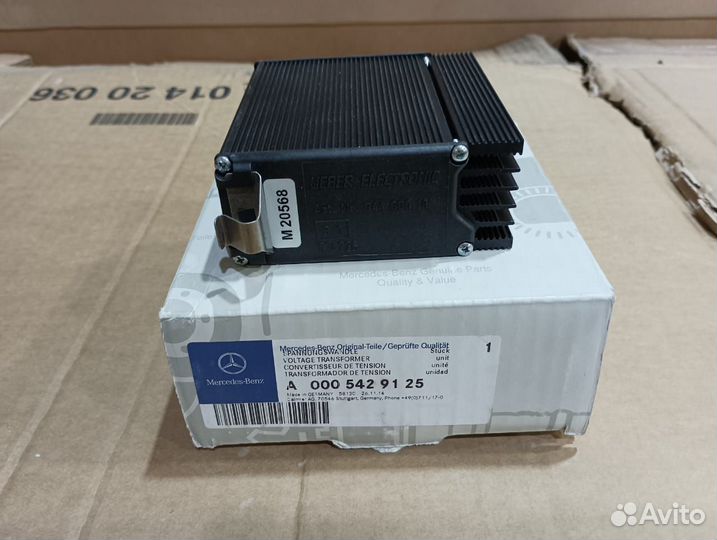 Преобразователь напряжения Mercedes с 24V-12V