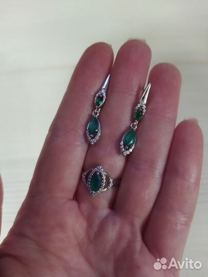 Серебряный комплект