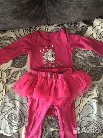 Детские вещи пакетом для девочек на 1- 2 года