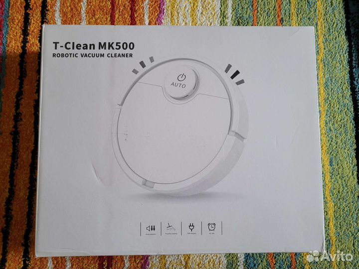 Робот-пылесос T-Clean MK500 новый
