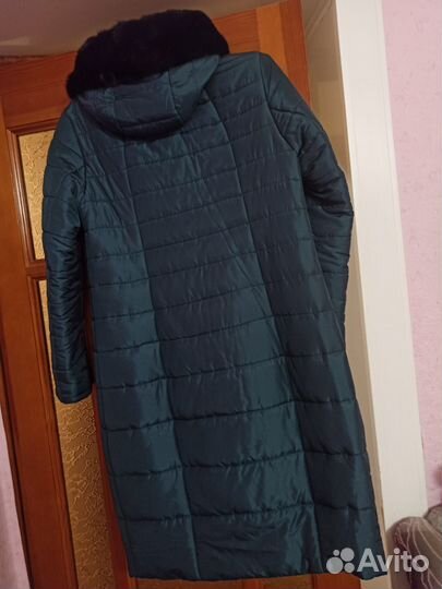 Пуховик зимний женский 48 размера