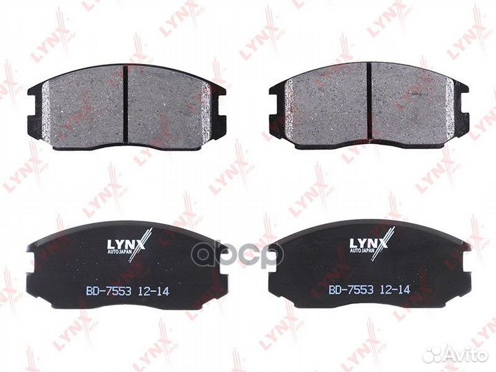 Колодки тормозные дисковые перед BD7553