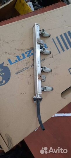 Форсунки G4LA Kia Picanto 4 шт. в сборе с рейкой