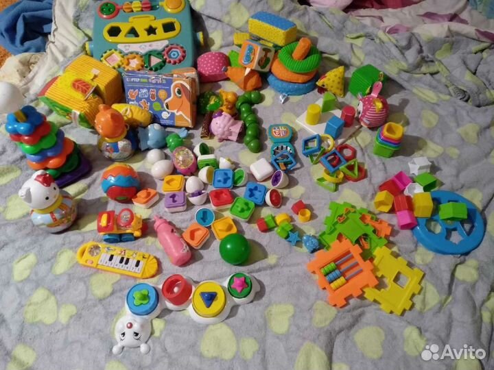 Игрушки пакетом до 3 лет