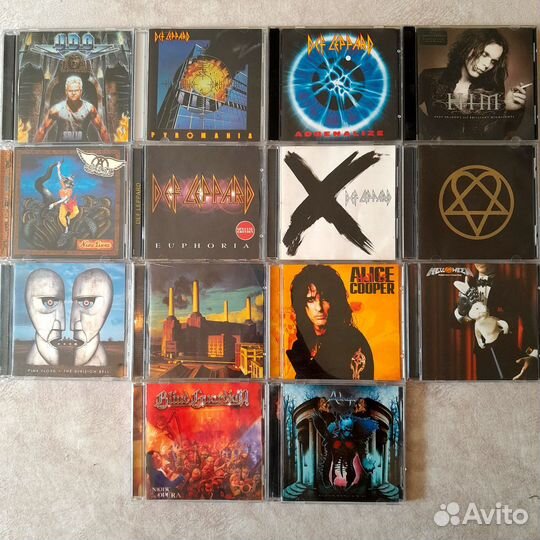 CD диски рок музыка и CD-Maximum (2в1)
