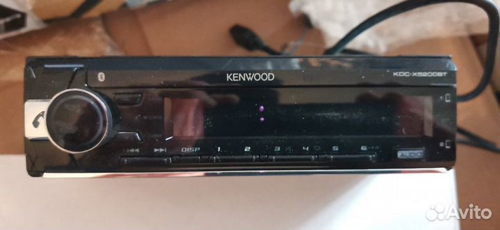 1DIN CD/USB-ресивер Kenwood KDC-X5200BT