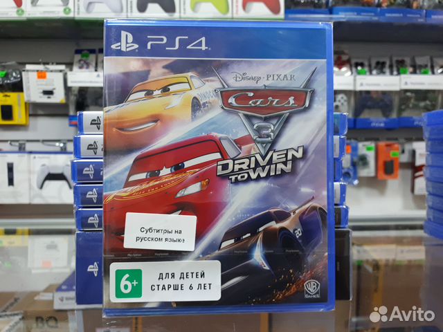 Тачки 3 PS4