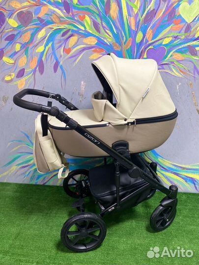Коляска ozon Ecco (2 в 1) (riko basic) 25 слоновая
