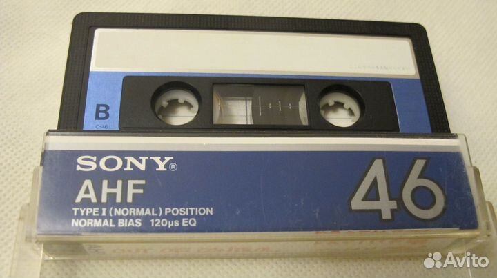 Sony AHF 46 Japan market Аудиокассета