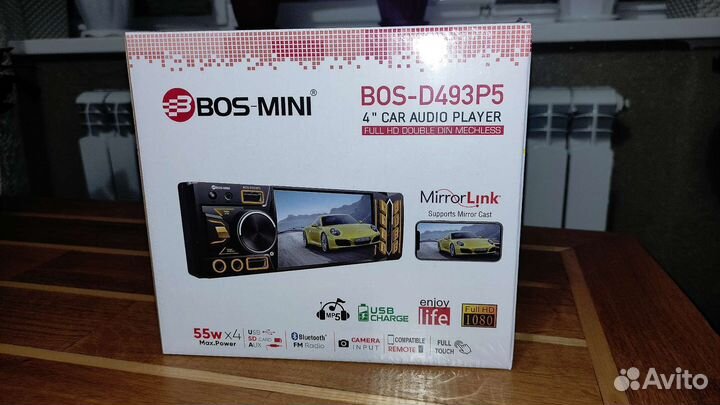 Магнитола 1 din с экраном