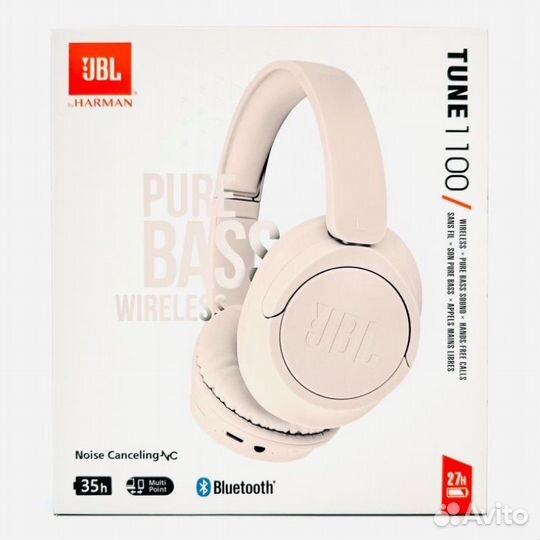 Беспроводные наушники jbl tune 1100bt