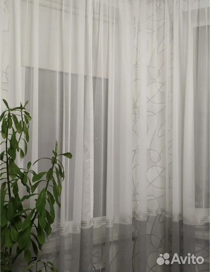 Тюль новый, на отрез, пошив по размерам