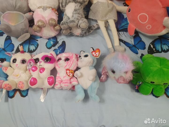 Игрушки мягкие новые с этикеткой на подарок