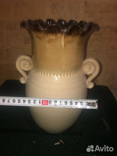 Ваза керамическая для цветов ручной работы