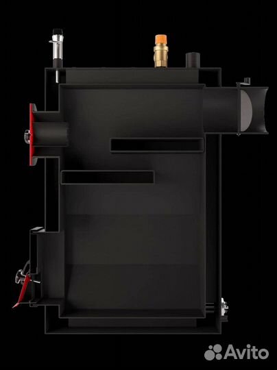 Твердотопливный котёл 65 квт