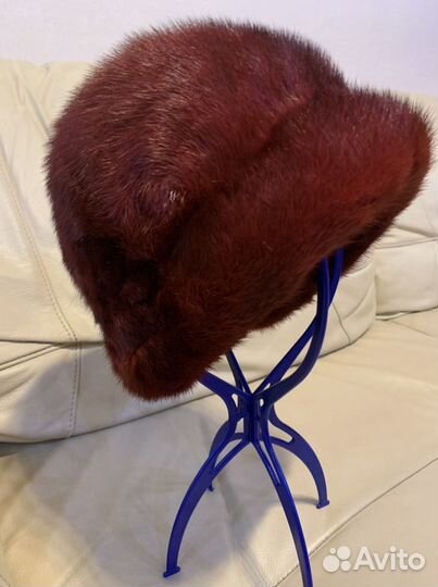 Шапка норковая женская бу