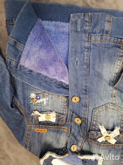 Джинсовка для девочки 104