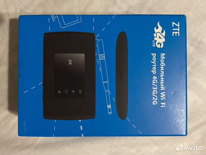 Wi-Fi роутер ZTE mf920ru, черный